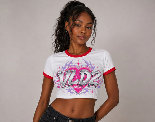 VLDZ  Ringer Crop Top
