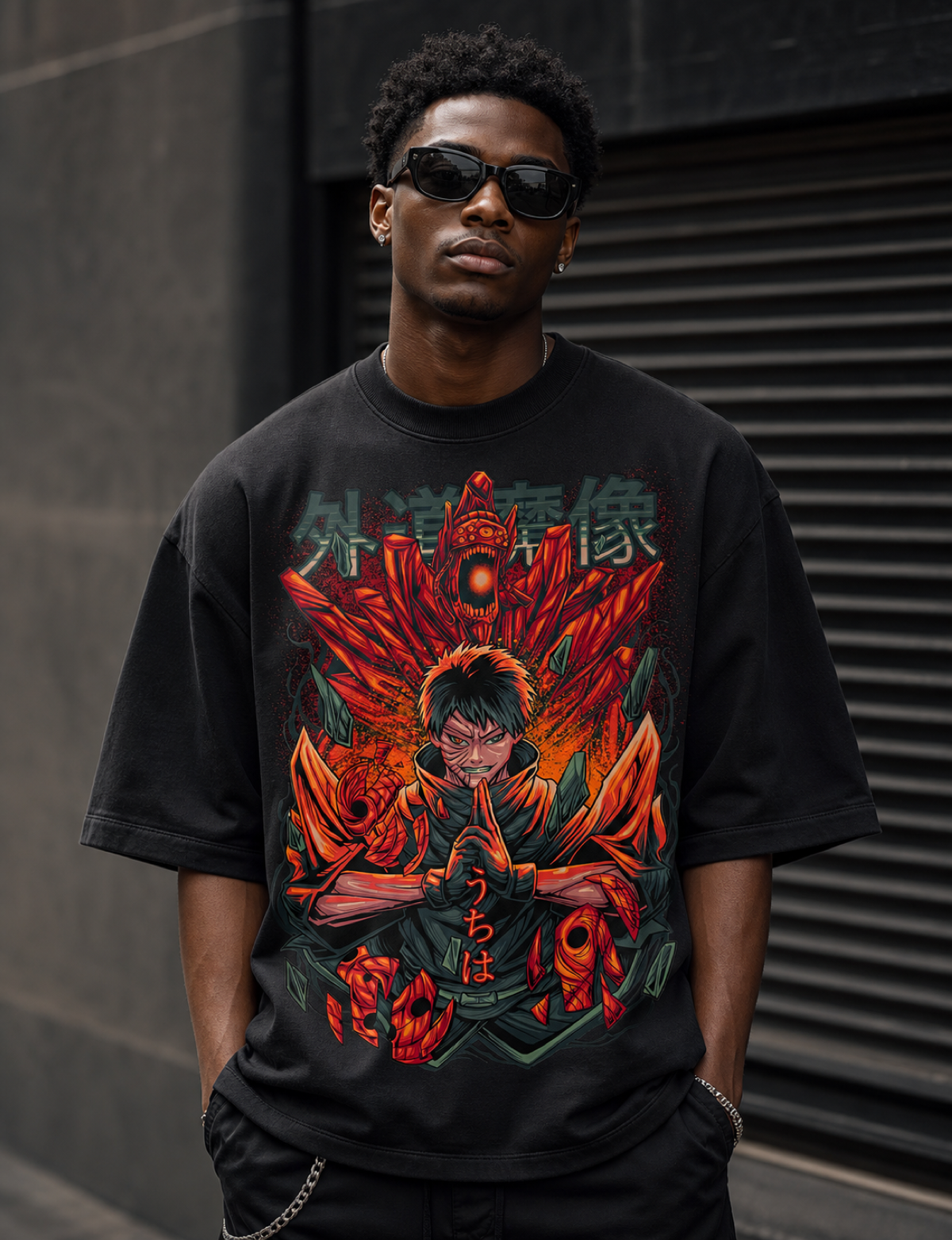 VLDZ Obito gedo mazo Heavy weight Tees