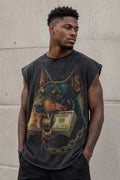 Premium Acid wash sleeveless